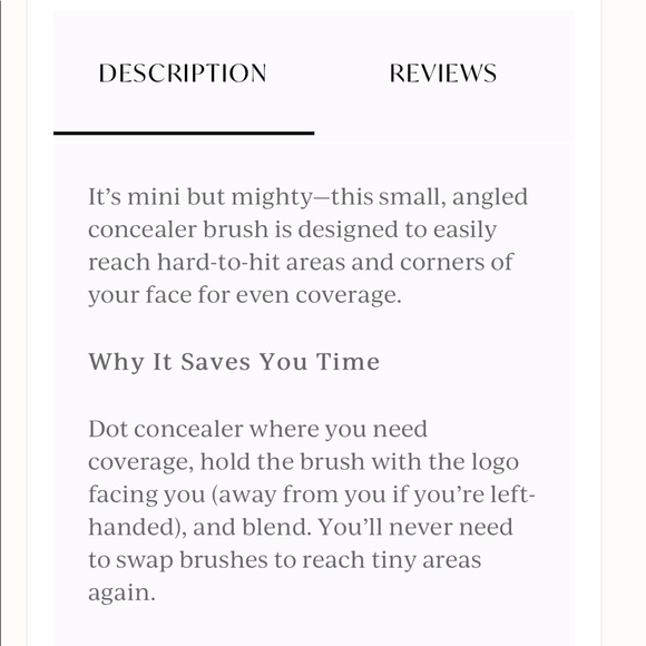 Complex Culture Precision Concealer Brush - Picture 5 of 5